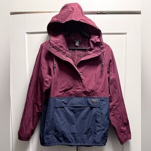 Eddie Bauer Burgundy and Navy Jacket